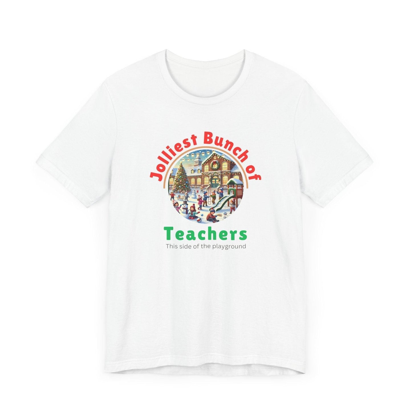 🌴 Jolly Bunch of Teachers ☀️ Unisex Jersey Tee 🧑‍🏫 - Winter Wonderland - Whippie's