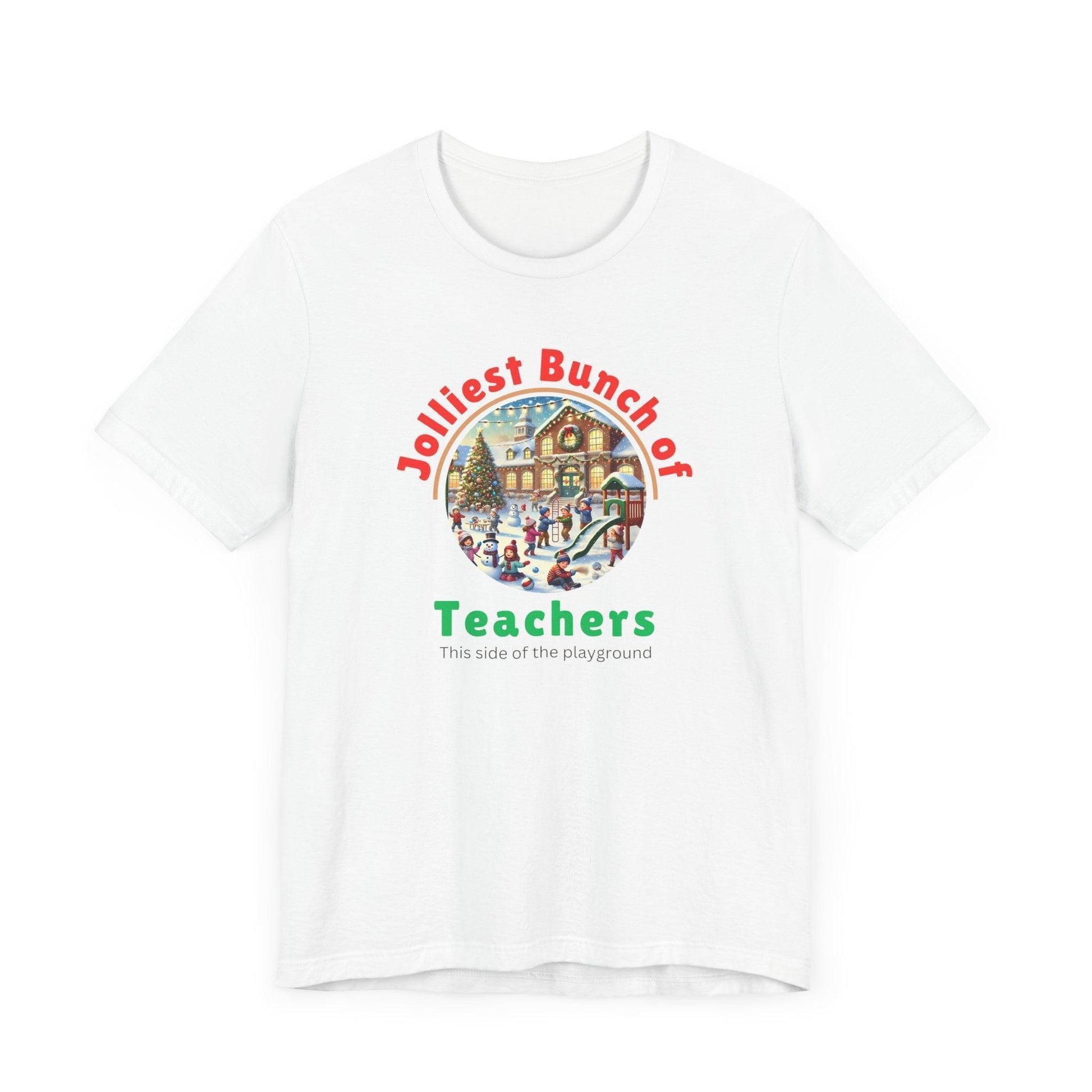 🌴 Jolly Bunch of Teachers ☀️ Unisex Jersey Tee 🧑‍🏫 - Winter Wonderland - Whippie's
