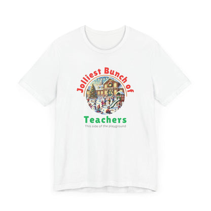 🌴 Jolly Bunch of Teachers ☀️ Unisex Jersey Tee 🧑‍🏫 - Winter Wonderland - Whippie's