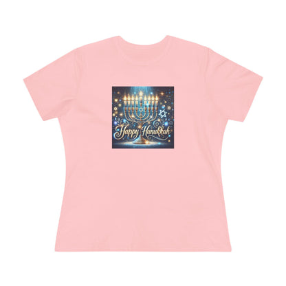 Happy Hanukkah - Women's Tee - Whippie's