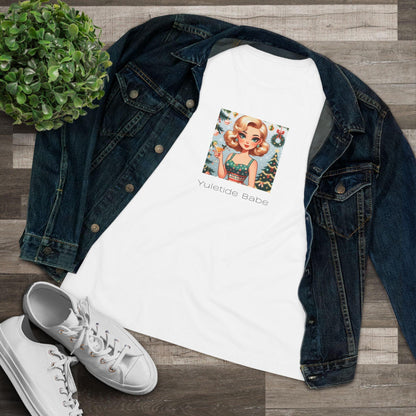 Yuletide Babe - Women's Softstyle Tee - Whippie's