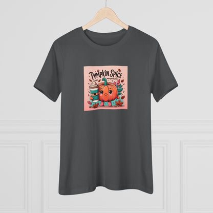 Cute Pumpkin: Pumpkin Spice and Everything Nice - Women's Softstyle Tee - Whippie's