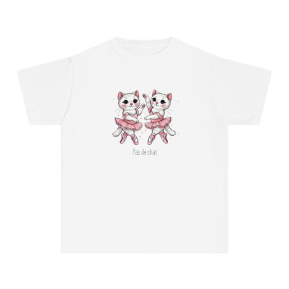 🐈‍⬛ Pas de Chat 🩰 Youth Midweight Tee ✨ - Whippie's