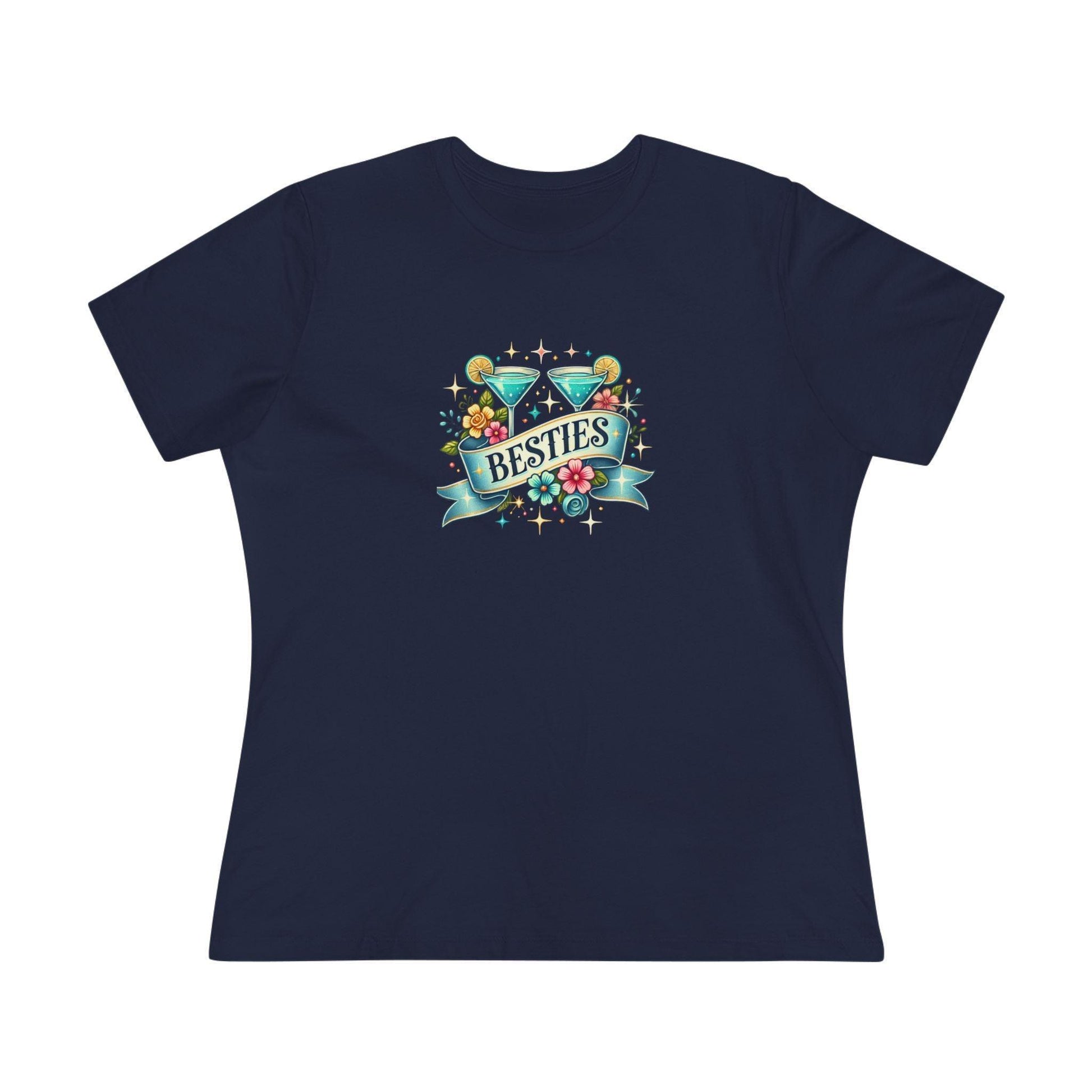 Besties - Two Cocktails - Women's Softstyle Tee - Whippie's