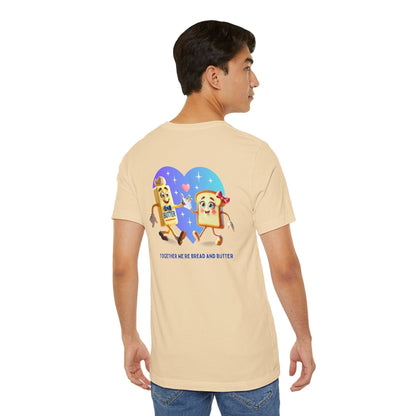 🍞 You're the Bread to My Butter! 🧈 Unisex Jersey Tee ✨ The perfect match! - Personalizable - Whippie's