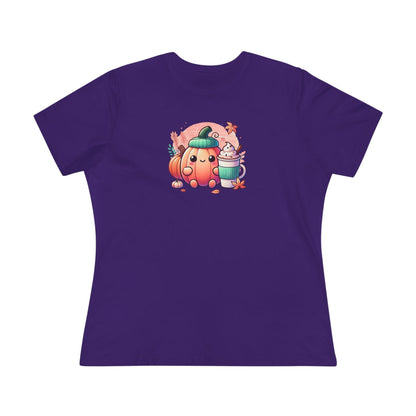 Cute Pumpkin - Pumpkin Spice Latte - Women's Softstyle Tee - Whippie's