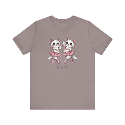 🐈‍⬛ Pas de Chat 🩰 Unisex Jersey Tee ✨ - Whippie's