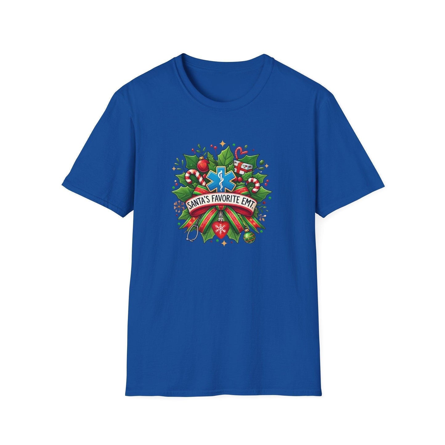 Santa's Favorite EMT Unisex Tee 🚑🎅 - Whippie's