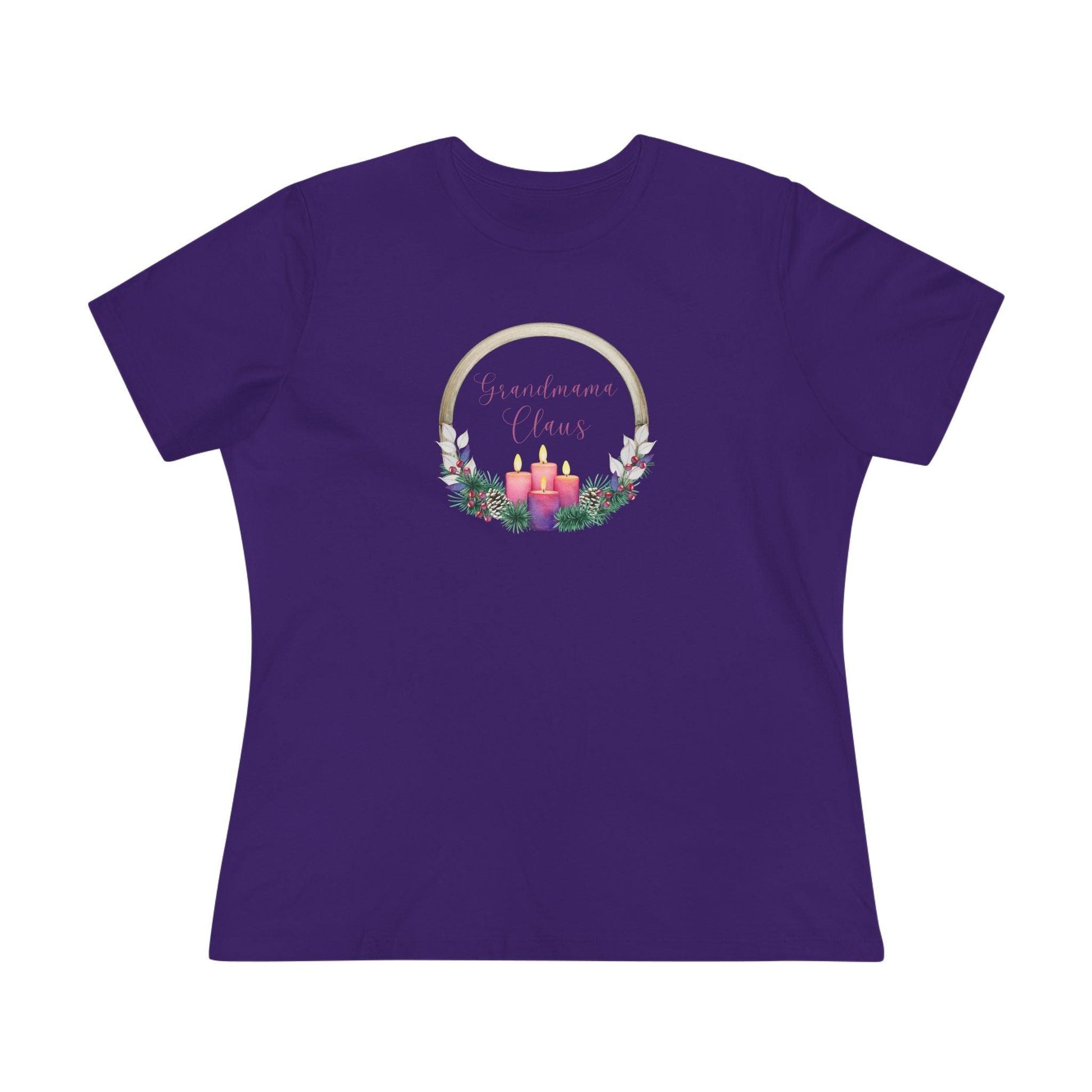 Grandmama Claus Tee - The Heart of Christmas 🤶🎄 - Women's Softstyle Tee - Whippie's