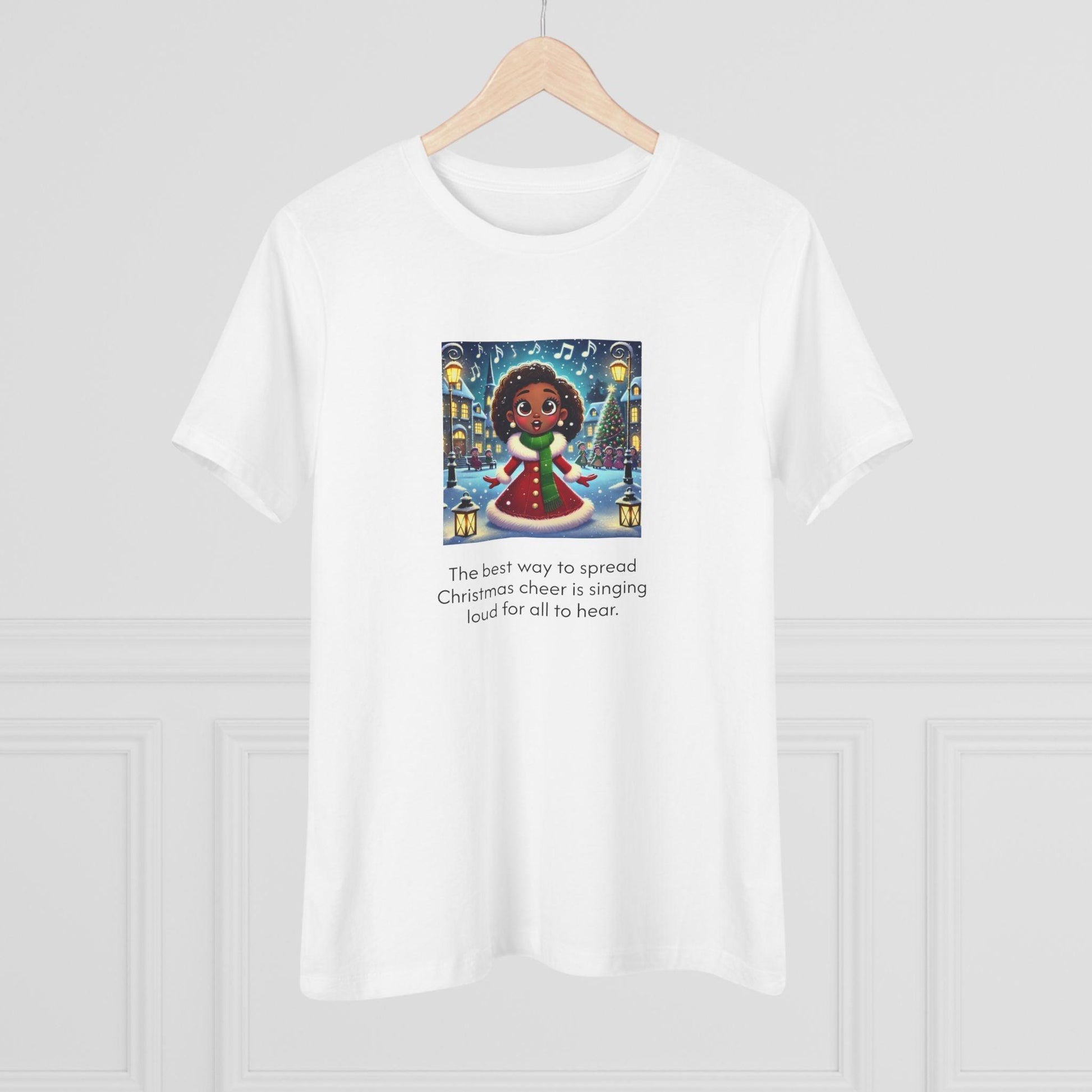 Caroler - Christmas Cheer - Younger BH Girl - Women's Tee - Whippie's