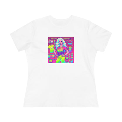 Dance Mom Magic (White Hair) - A Colorful Celebration 🌈 - Women's Softstyle Tee - Whippie's