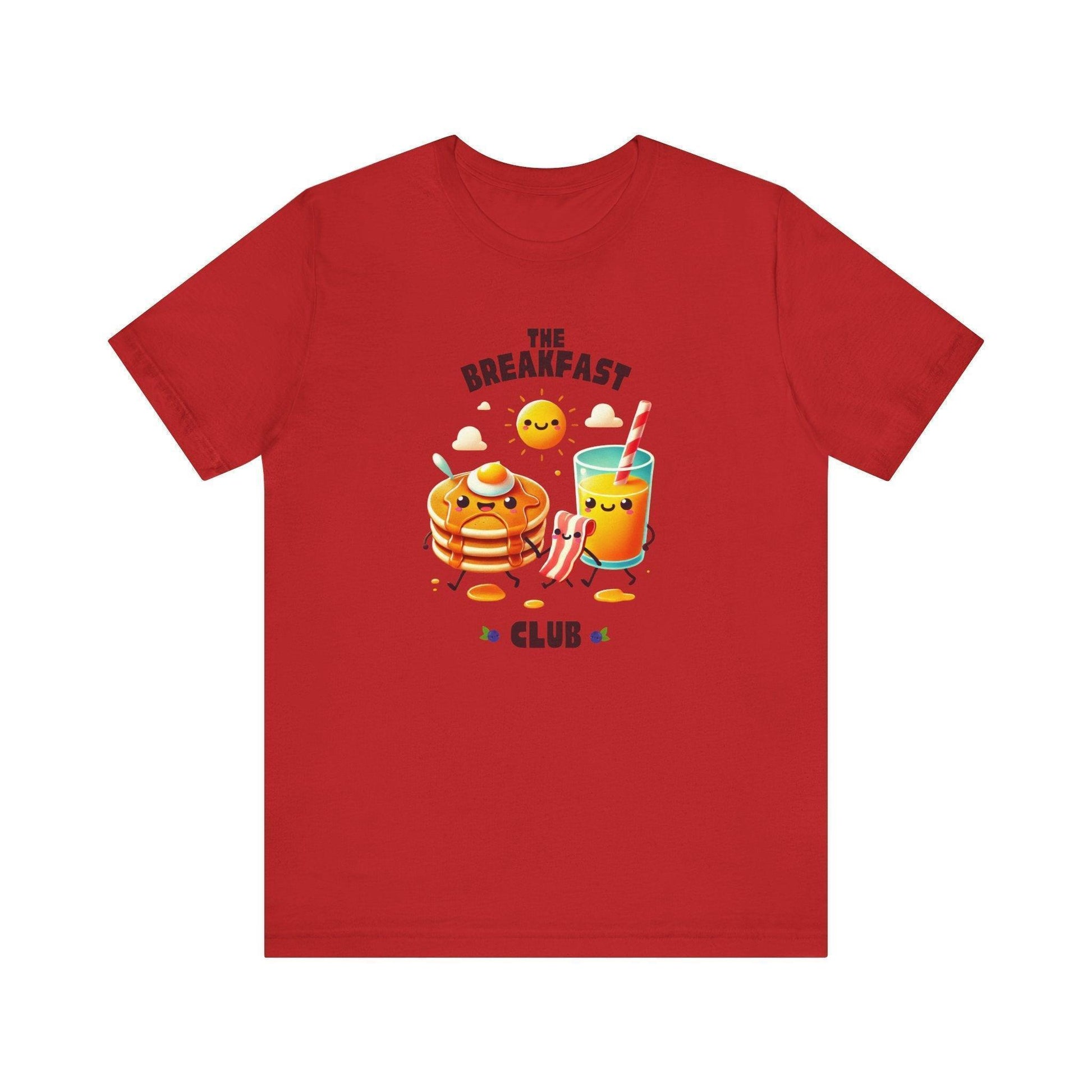 🥞 Breakfast Club 🍳 Unisex Jersey Tee ☀️ Rise and shine, breakfast time! - Whippie's
