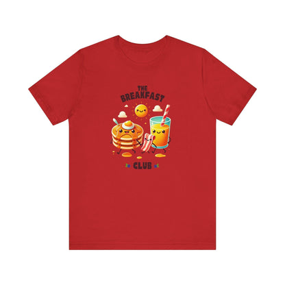 🥞 Breakfast Club 🍳 Unisex Jersey Tee ☀️ Rise and shine, breakfast time! - Whippie's