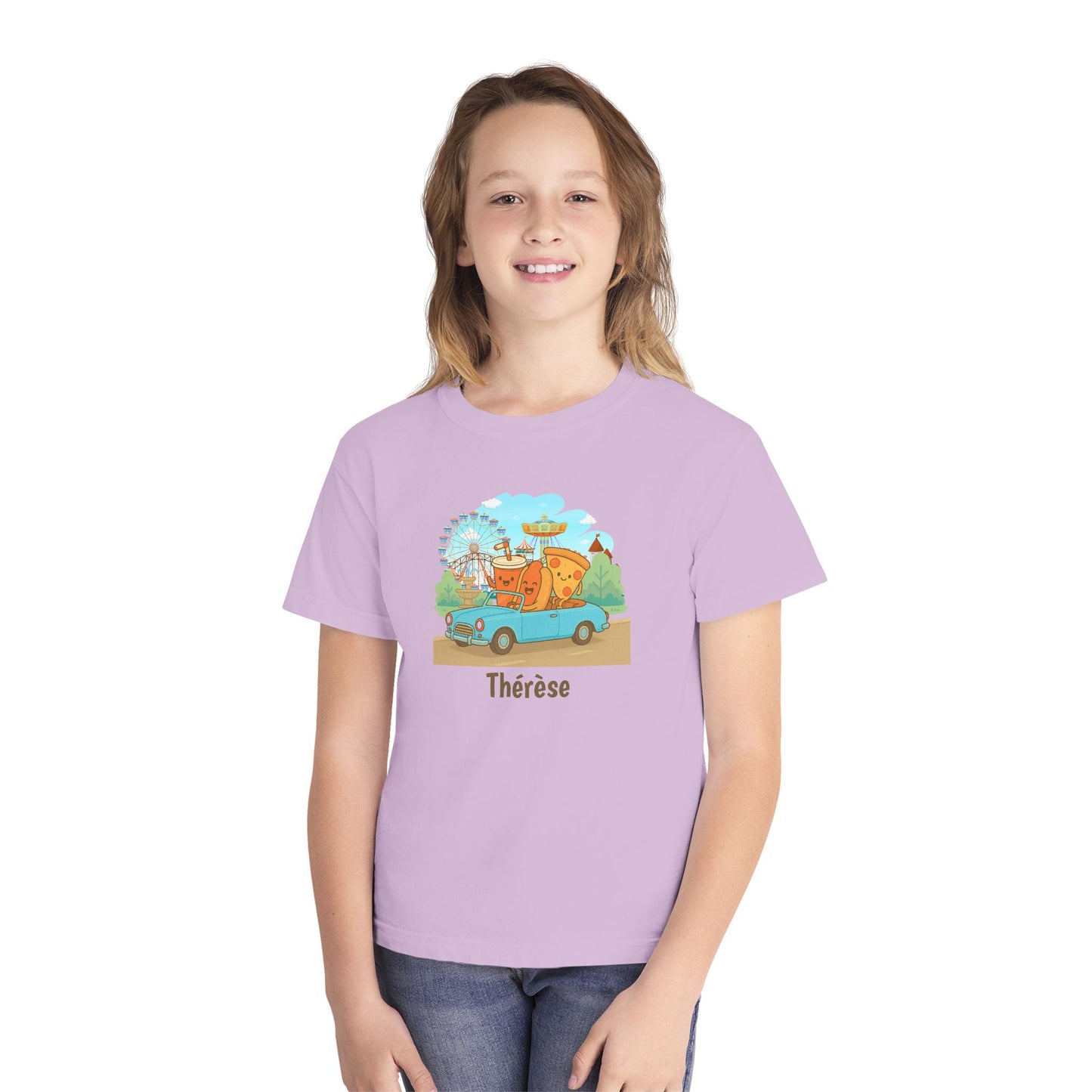 Fast Food Joyride Youth Tee - Fun & Whimsical Adventures! Personalizable