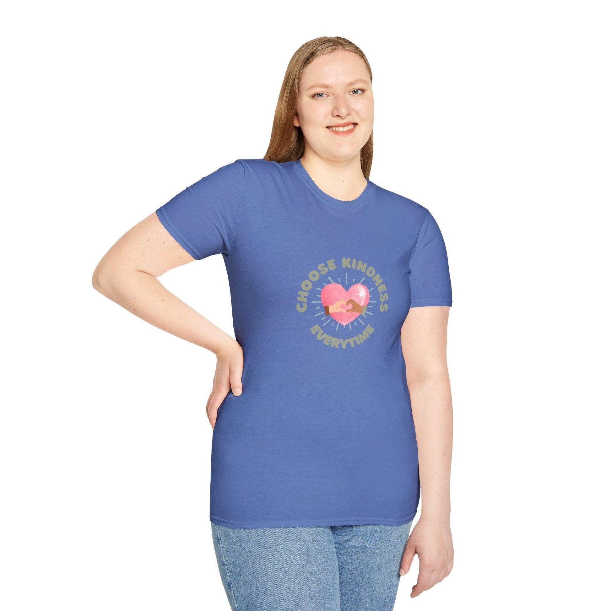 Choose Kindness Everytime - Spread the Love ❤️ - Unisex T-Shirt - Whippie's