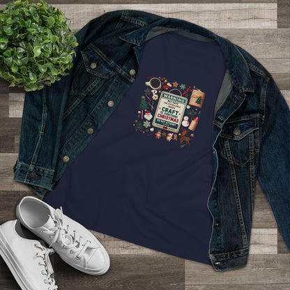 Warning: Uncontrollable Urge to Craft - Women's Softstyle Tee - Whippie's