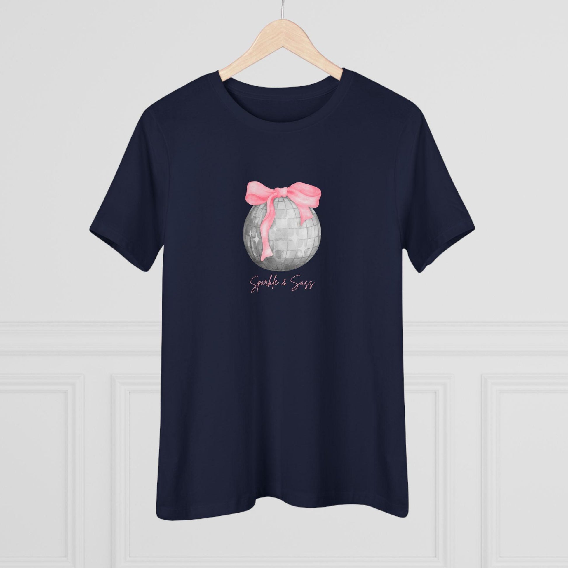 Sparkle & Shine Disco Ball Women's Softstyle Tee - Dance the Night Away! ✨ - Whippie's
