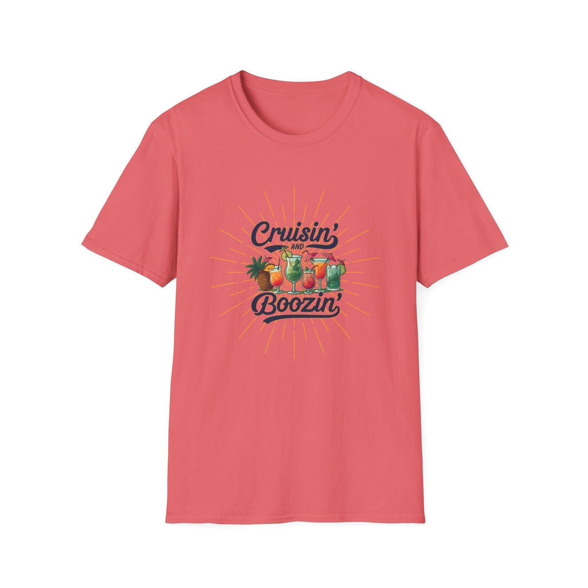 Cruisin' and Boozin Unisex Tee 🛳️🍹 - Whippie's