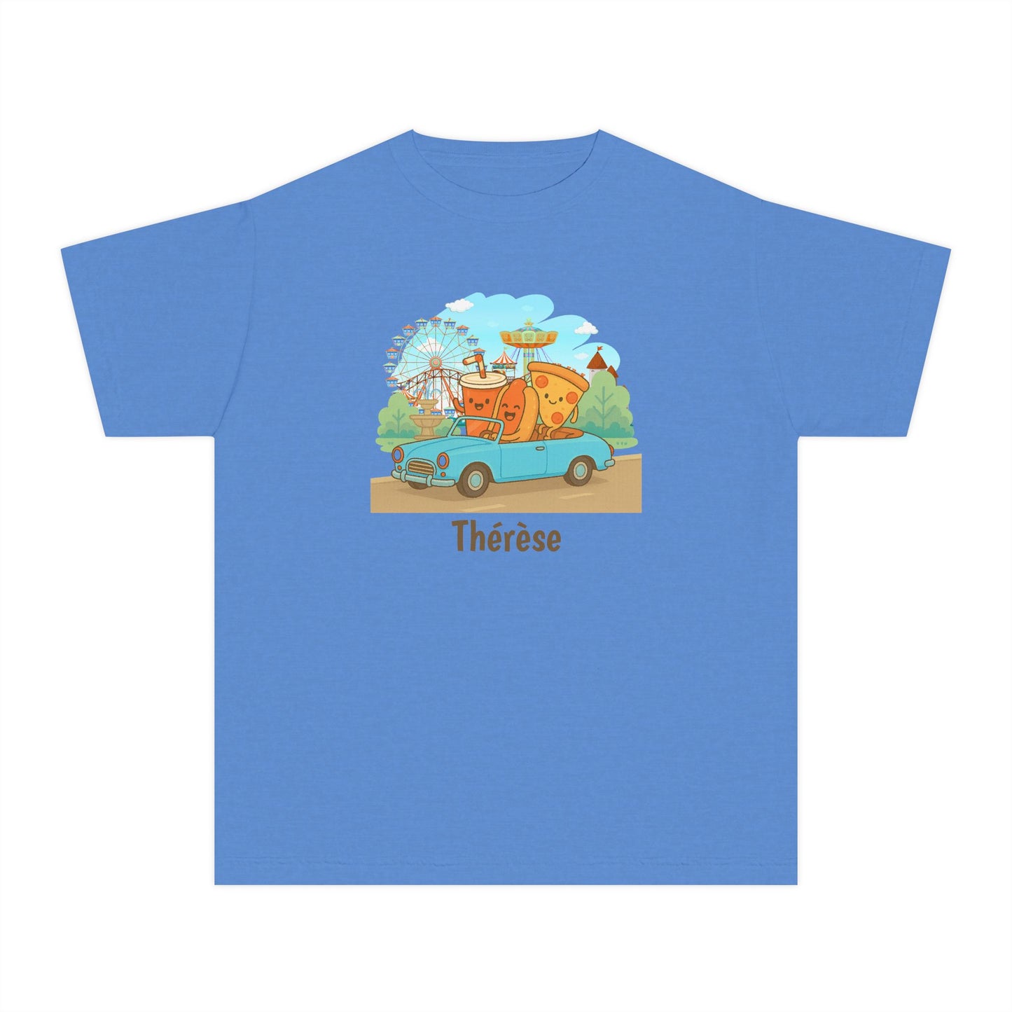 Fast Food Joyride Youth Tee - Fun & Whimsical Adventures! Personalizable