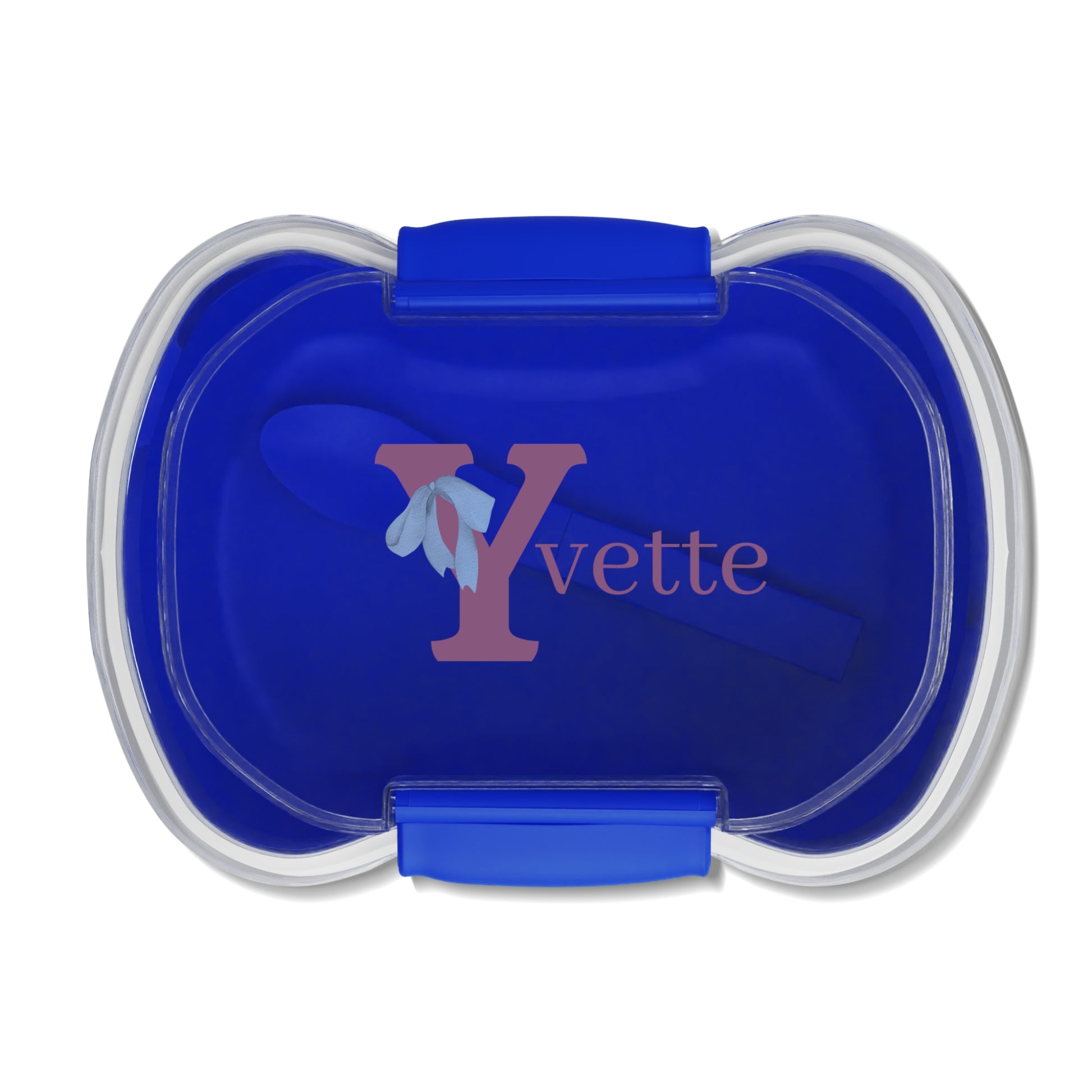 Name, Initial, and Bow Design Bento Box - Personalizable - Whippie's
