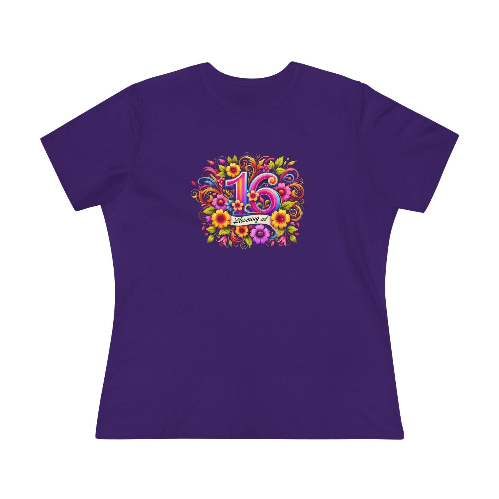 Blooming at 16 - A Beautiful Blossom 🌺 - Women's Softstyle Tee - Whippie's