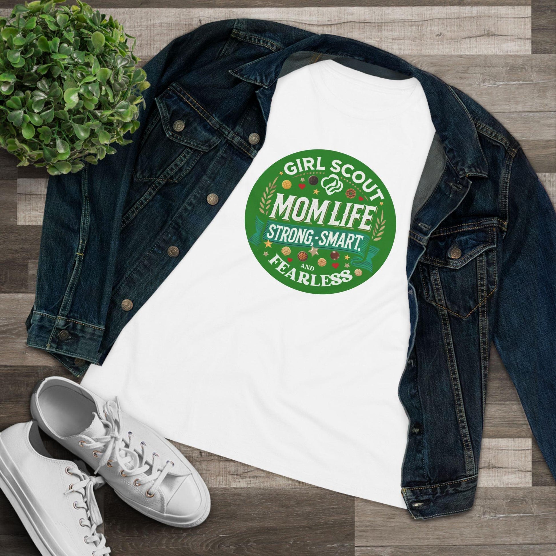 Girl Scout Mom Life - Women's Tee - Strong, Smart & Fearless! - Whippie's