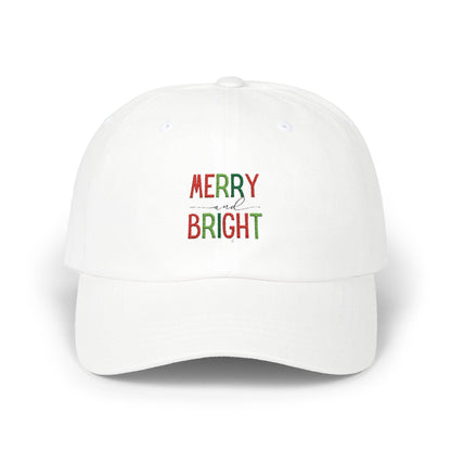 Merry and Bright - Embroidered Baseball Cap 🌈✨ - Whippie's