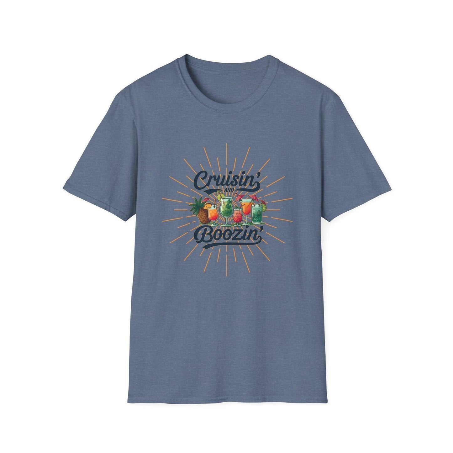 Cruisin' and Boozin Unisex Tee 🛳️🍹 - Whippie's