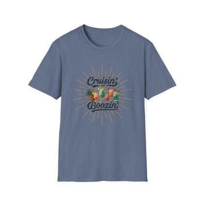 Cruisin' and Boozin Unisex Tee 🛳️🍹 - Whippie's