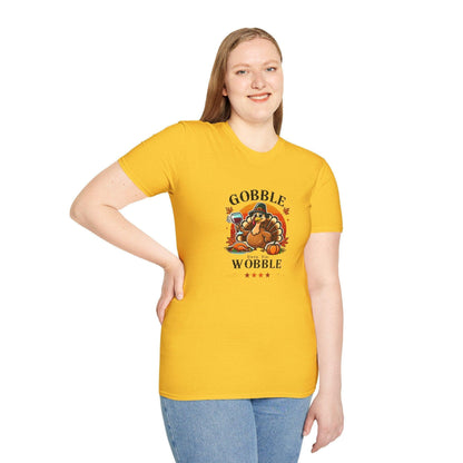 Gobble Until you Wobble - Unisex T-Shirt - Whippie's