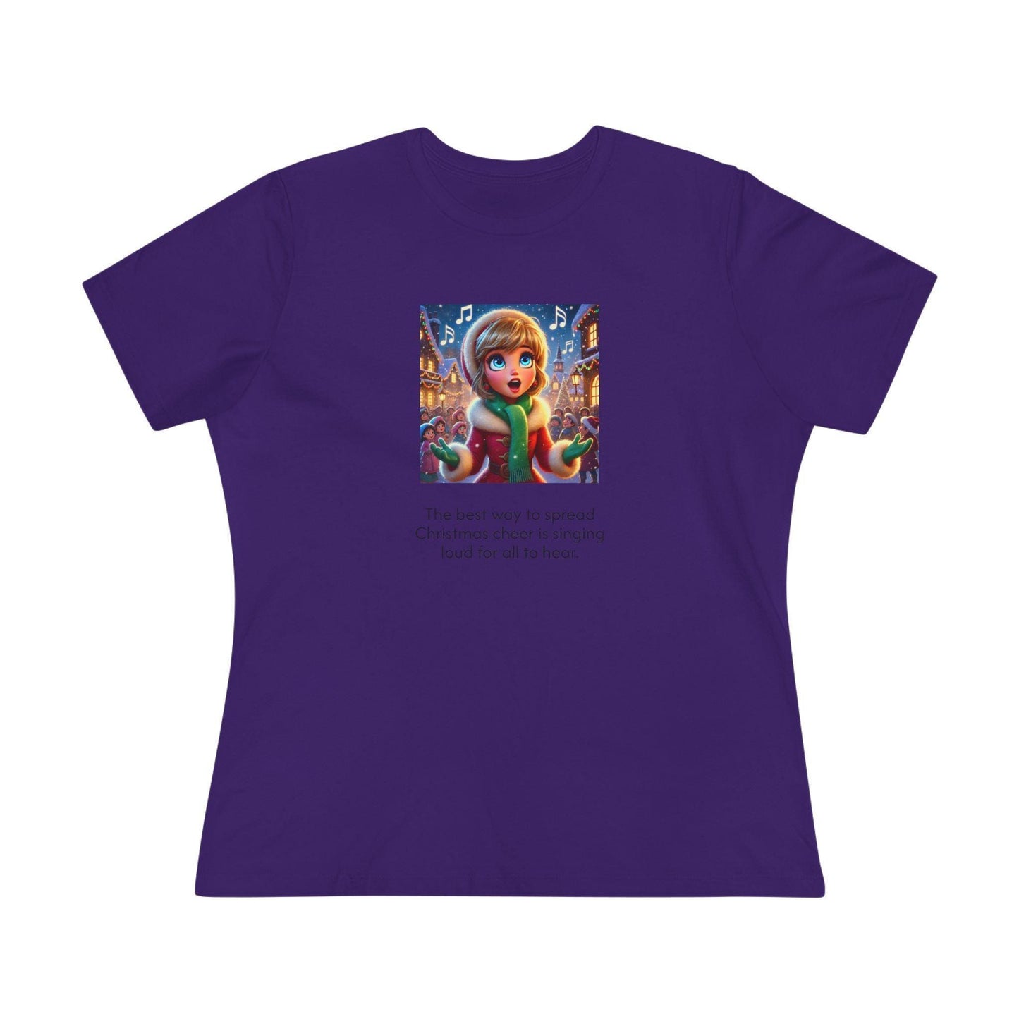 Caroler - Christmas Cheer - BHB Girl - Women's Tee - Whippie's
