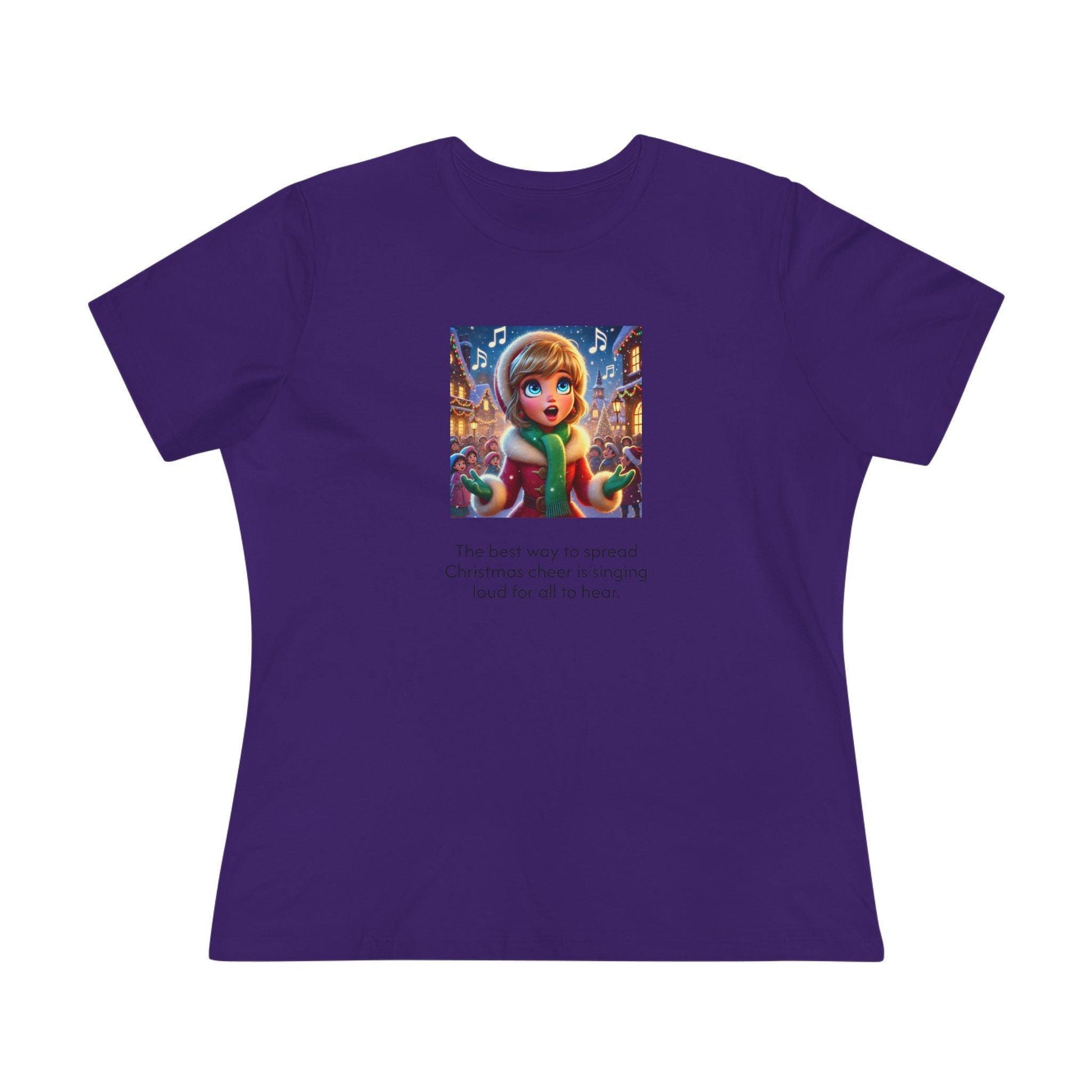 Caroler - Christmas Cheer - BHB Girl - Women's Tee - Whippie's