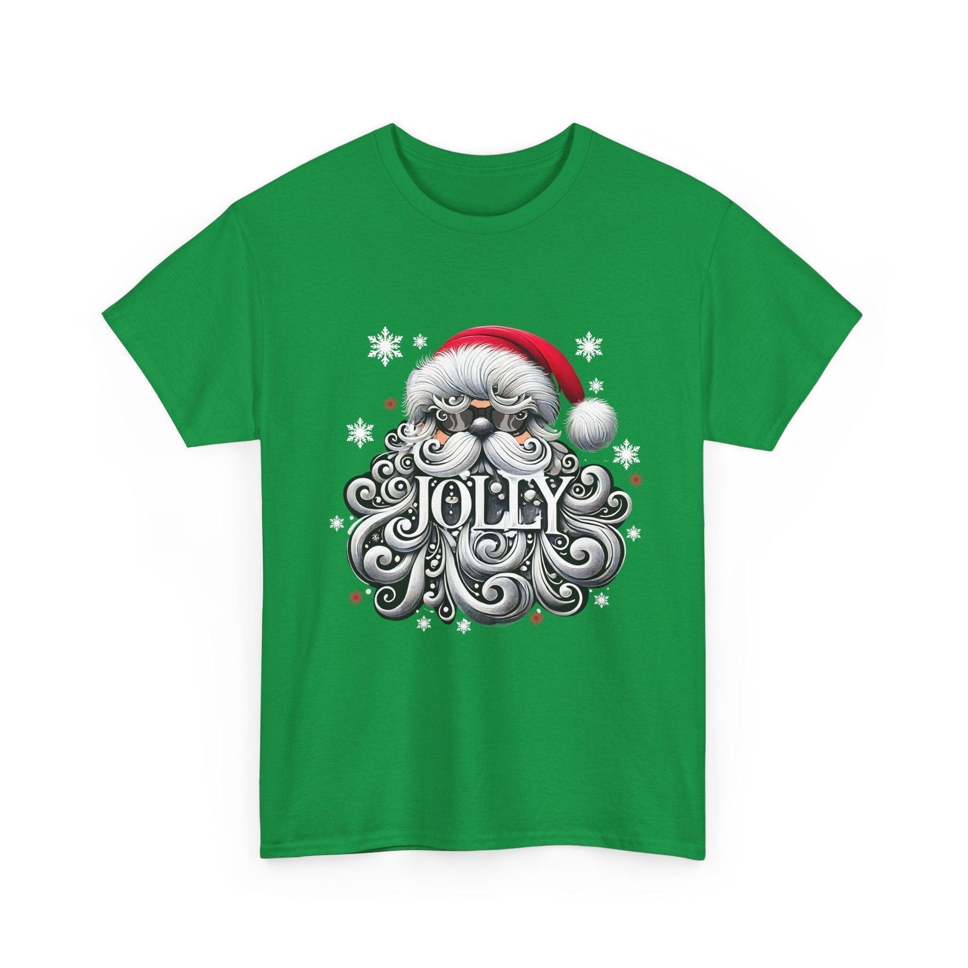Jolly Santa 😎🎅 - Unisex Heavy Cotton Tee - Whippie's