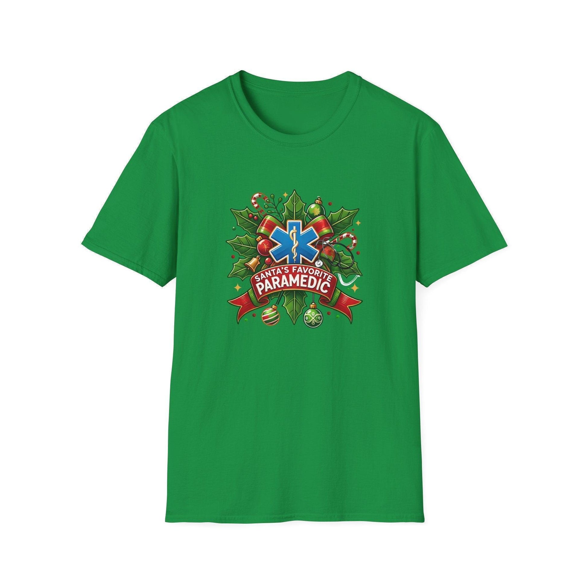 Santa's Favorite Paramedic Unisex Tee 🚑🎅 - Whippie's