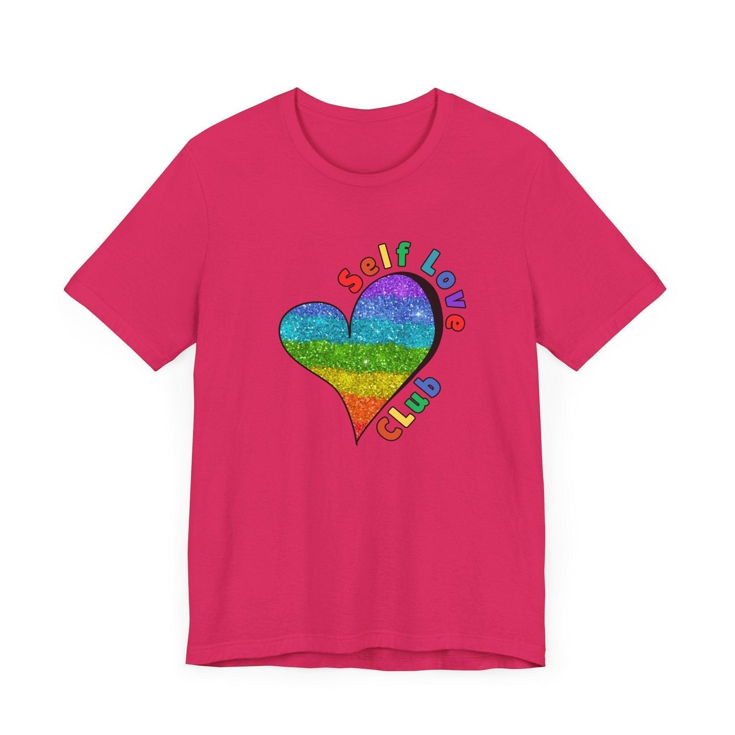 ❤️‍🔥 Self Love Club 🌈 Unisex Tee ✨ Join the club, love yourself! - Whippie's