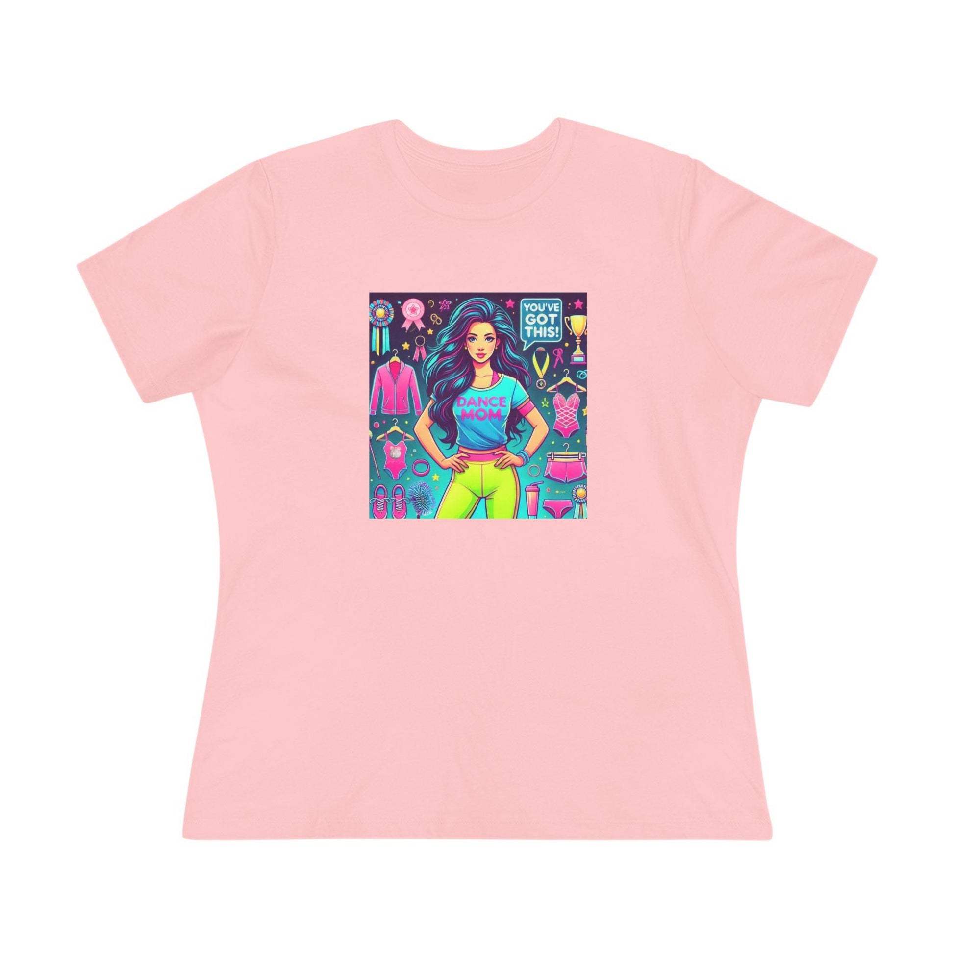 Dance Mom Magic (Black Hair) - A Colorful Celebration 🌈 - Women's Softstyle Tee - Whippie's