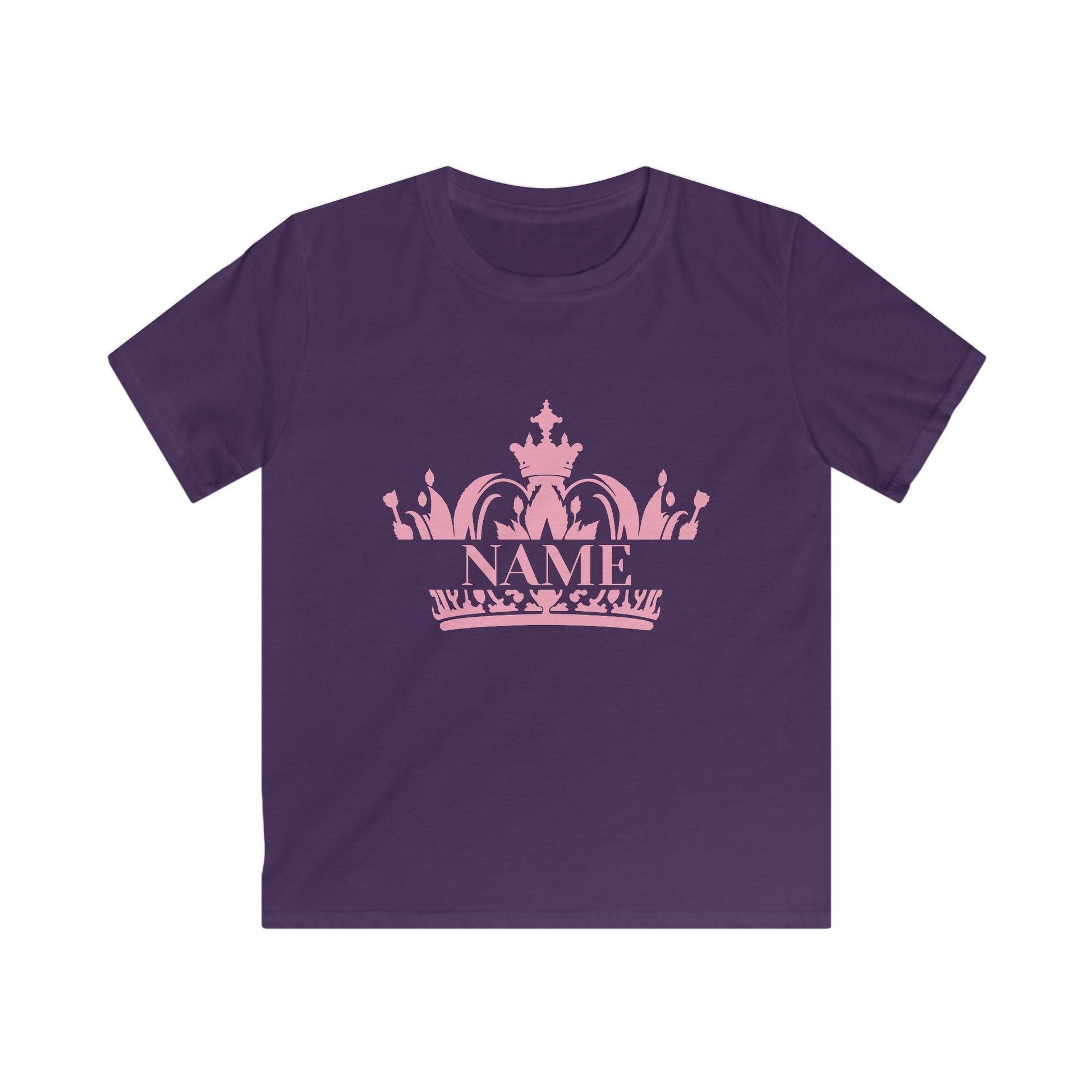 Crown Youth Tee - 👑 Rule Your World with Style! 👑 Personalizable - Whippie's