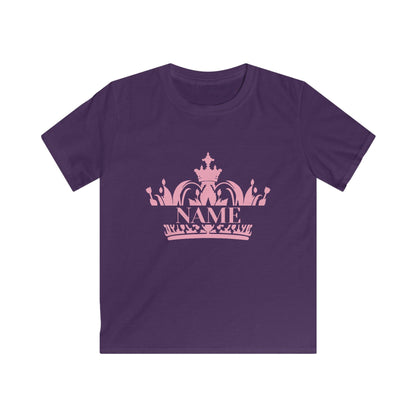 Crown Youth Tee - 👑 Rule Your World with Style! 👑 Personalizable - Whippie's