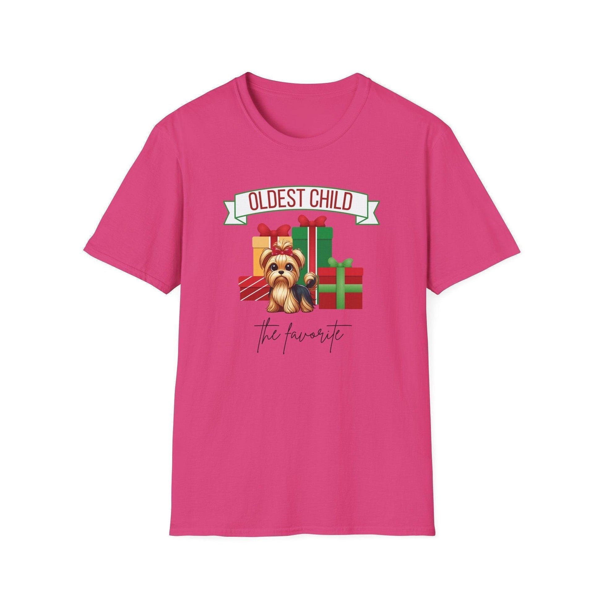 The Oldest Child, The Favorite 🎁🐶 Yorkie - Unisex Tee! 🎁👑 - Whippie's