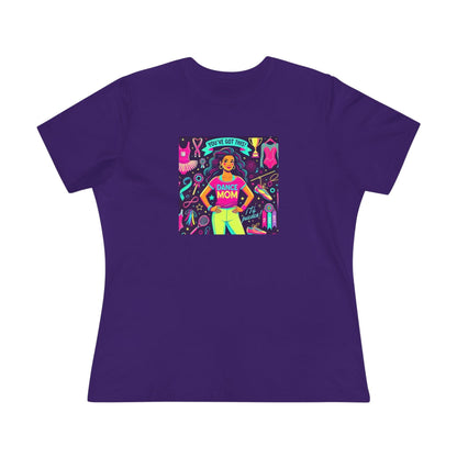 Dance Mom Magic (Latina Mom) - A Colorful Celebration 💃🌈 - Women's Softstyle Tee - Whippie's