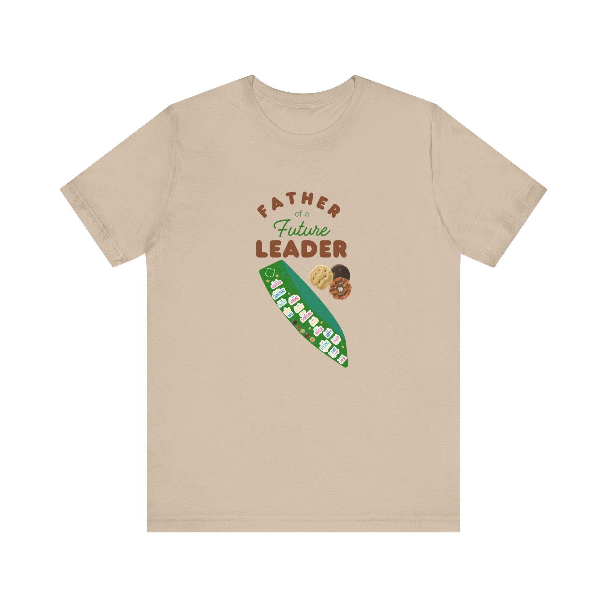 Father of a Future Leader - Unisex Jersey Tee - Smart, Brave, & Cookie-Powered! - Whippie's