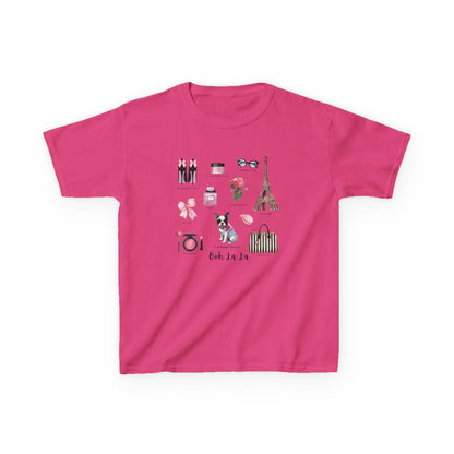 "Ooh La La!" French Chic Kids Heavy Cotton™ Tee! - Whippie's