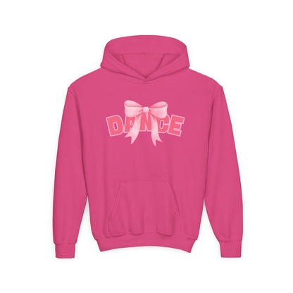DANCE Team Dance Competition Love of Dance - Pink Coquette Bow Hoodie - Whippie's