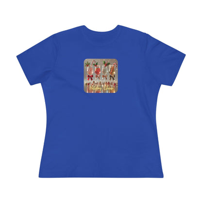 Holiday Cheer - Sip, Smile, Repeat 🥂🎄 - Women's Softstyle Tee - Whippie's