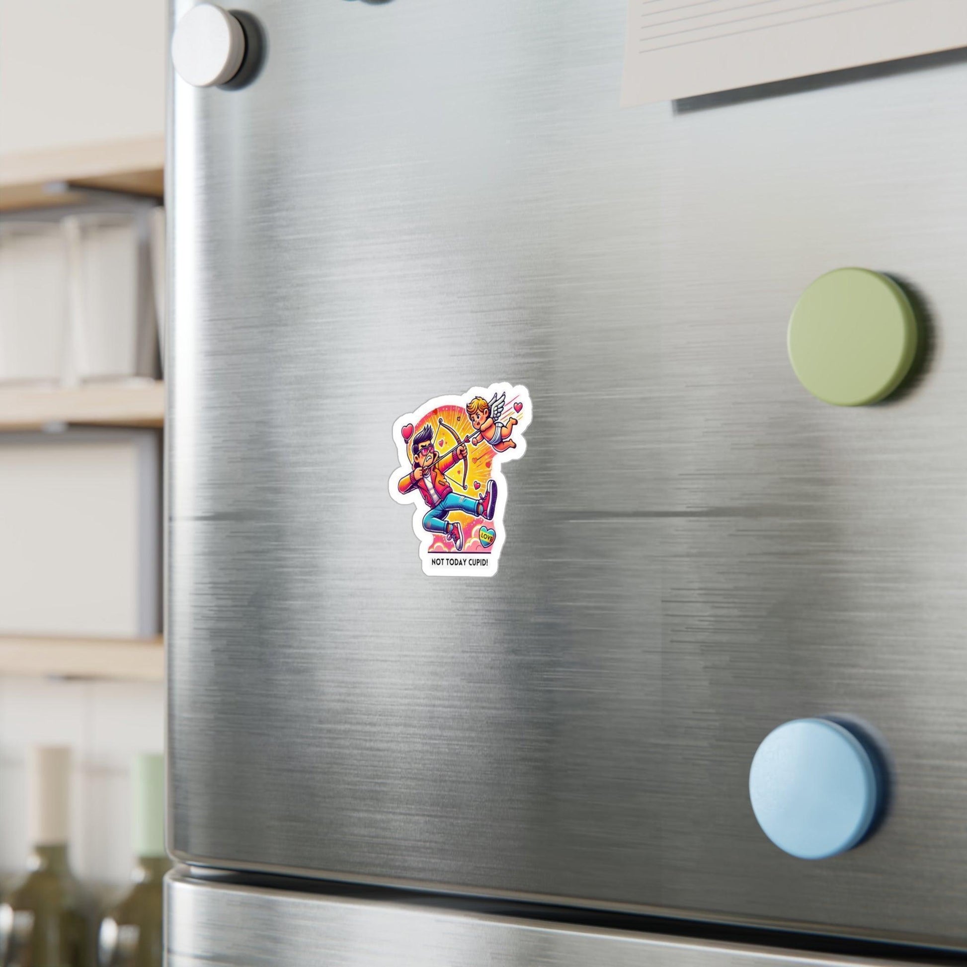 🏹 Cupid Begone! 🏹 Kiss-Cut Vinyl Decal ✨ Love on your own terms! - Whippie's