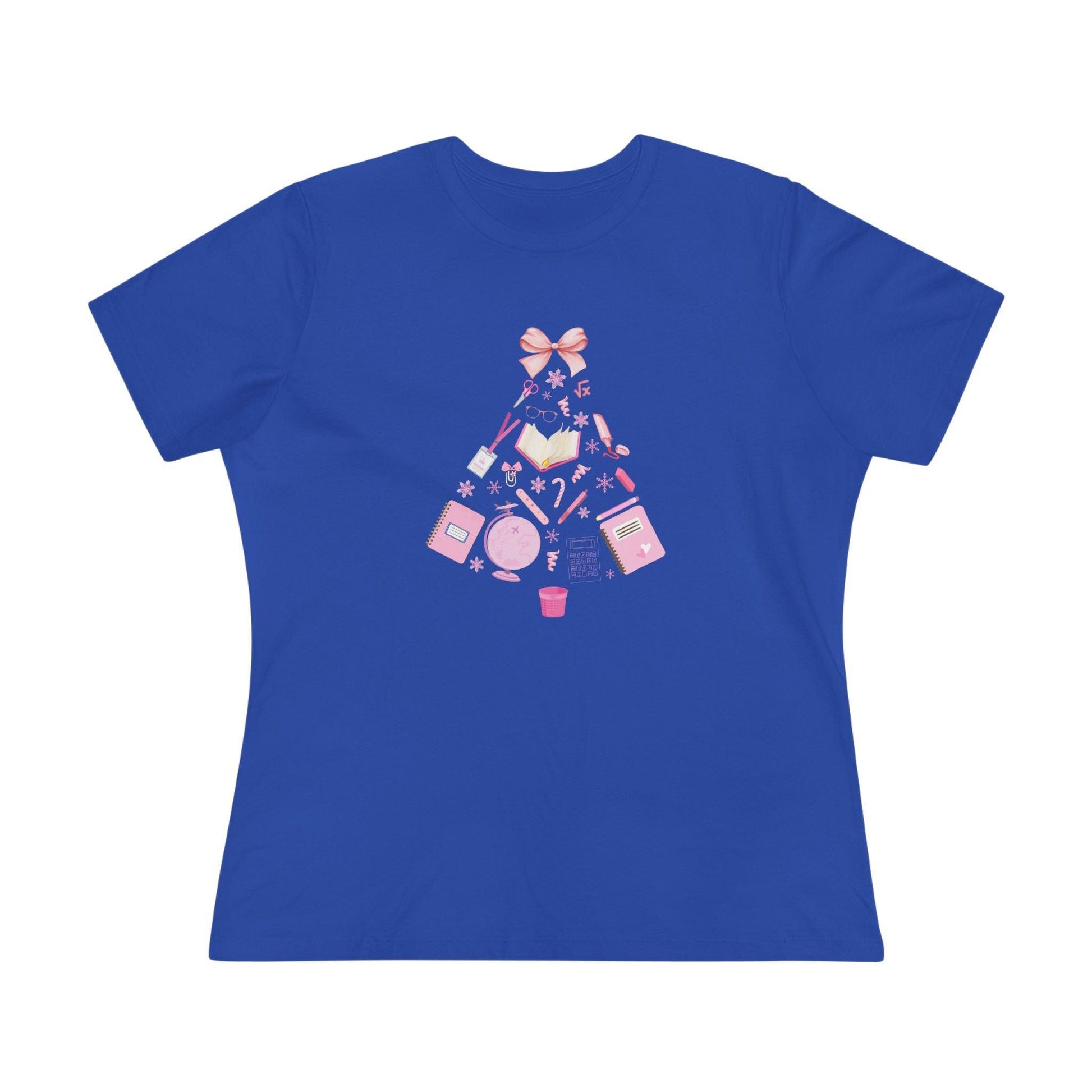 Santa's Favorite Teacher - A Sparkling Christmas in the Classroom! 🎄✨ Women's Softstyle T-shirt - Whippie's