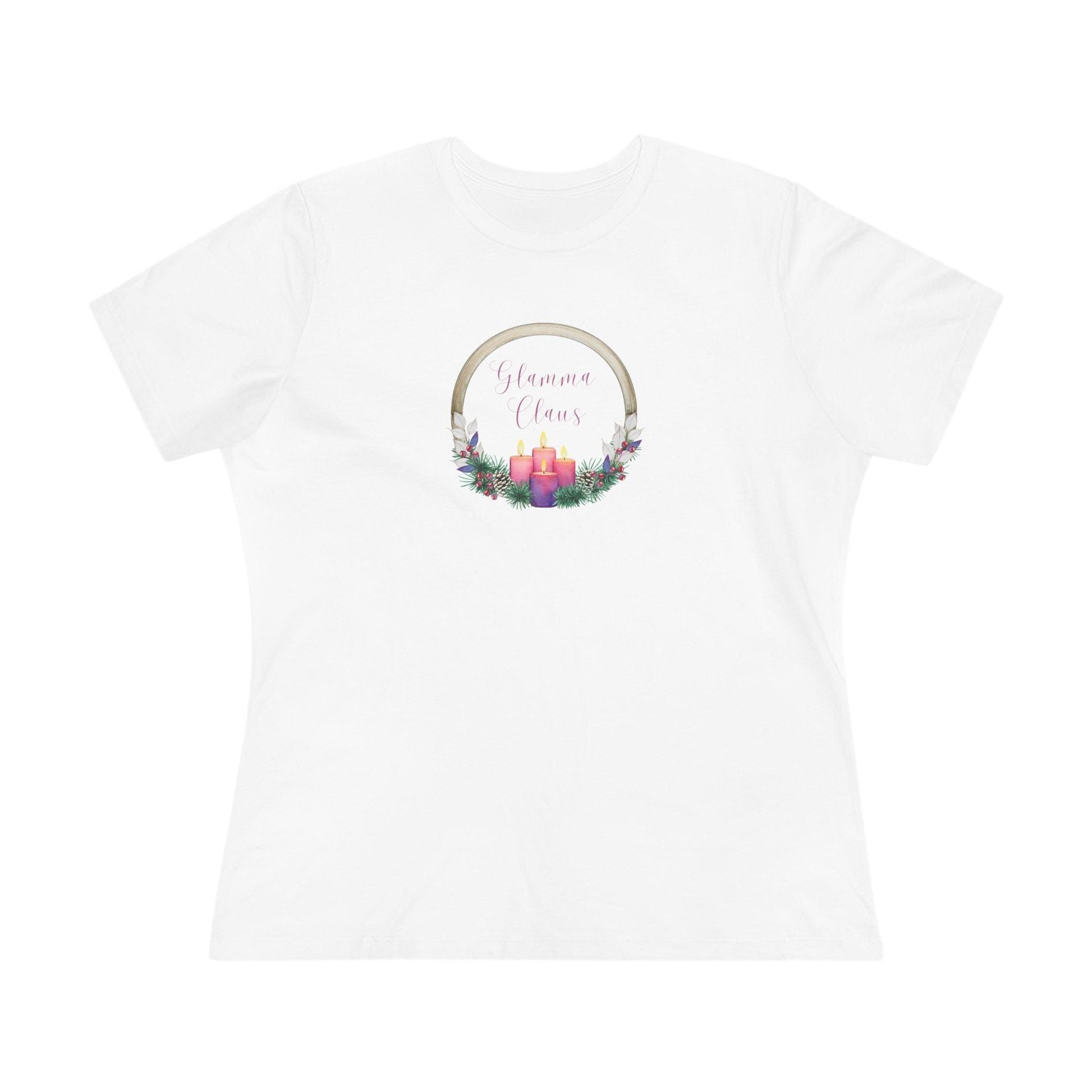 Glamma Claus - Christmas Cheer! 🤶🎄 - Women's Softstyle Tee - Whippie's