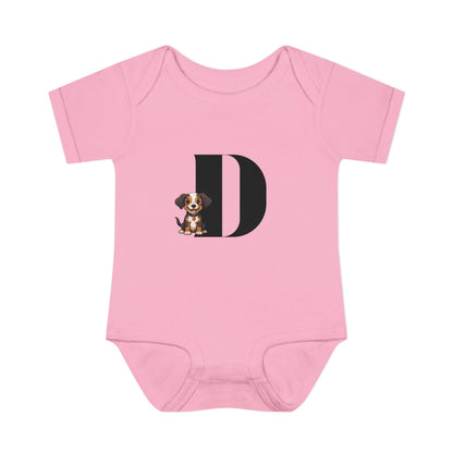 Alphabet Adventures: Letter D - Dog Baby Onesie Dress Your Little Darling in Dog-gone Delightful Style - Whippie's
