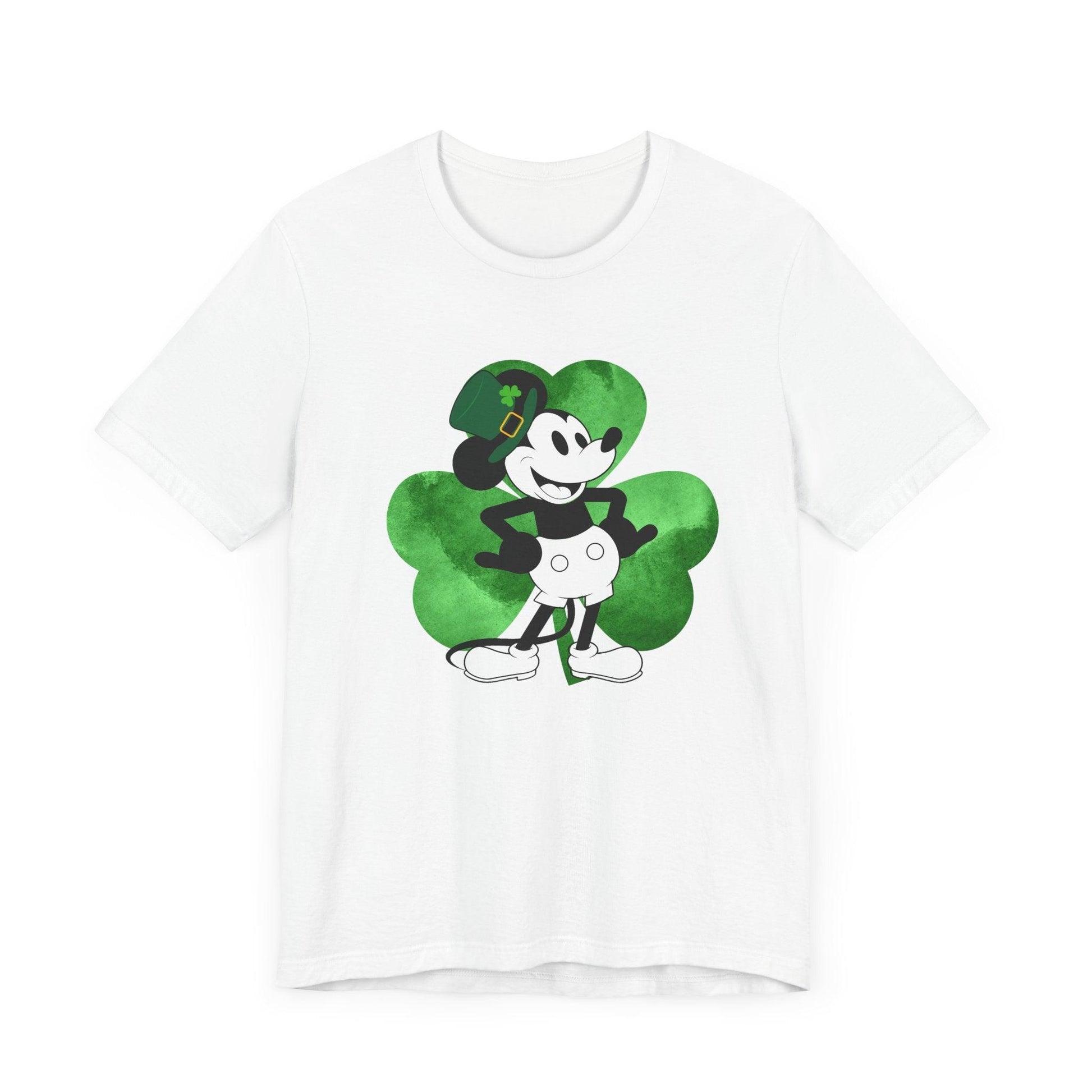 Lucky Willie St. Patrick's Day Tee - Feelin' Lucky with Friends! 🍀🐭 - Whippie's