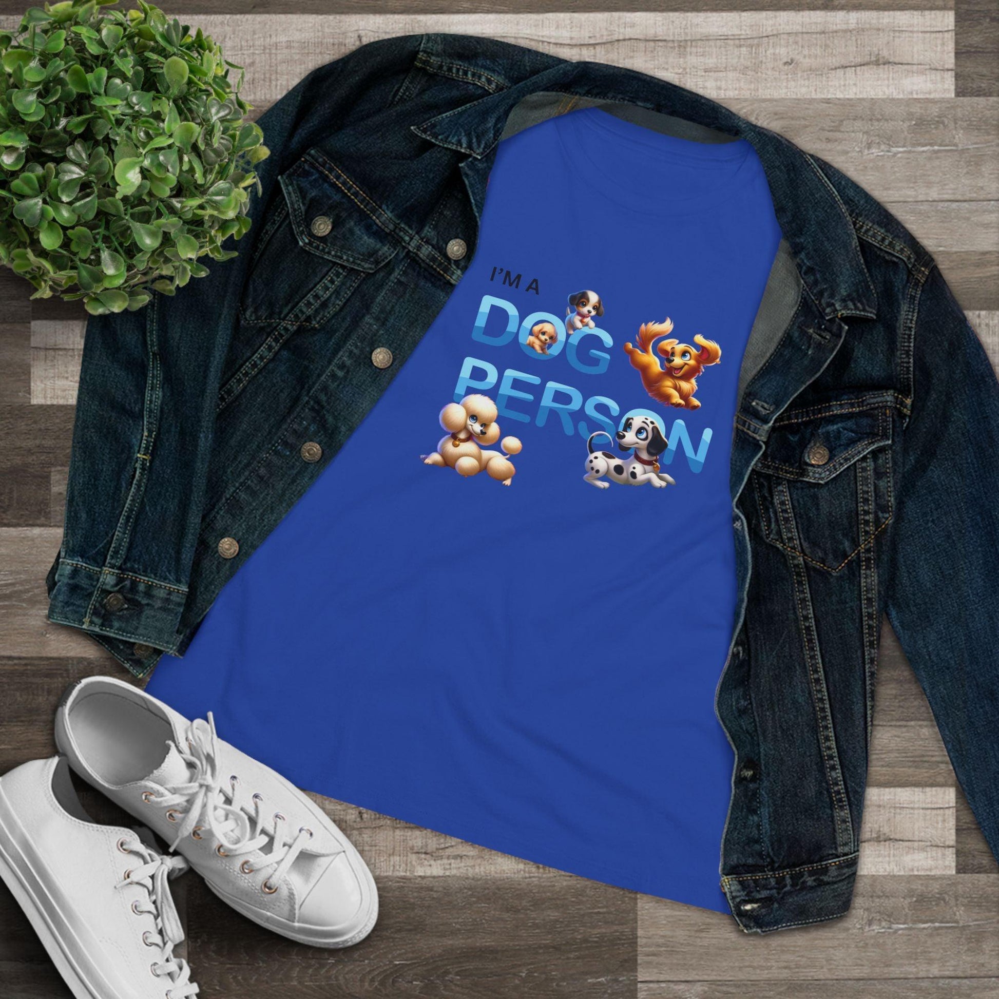 🐶 I'm a Dog Person 🐾 Unisex Jersey Tee ❤️ Show your paw-sitivity! - Whippie's